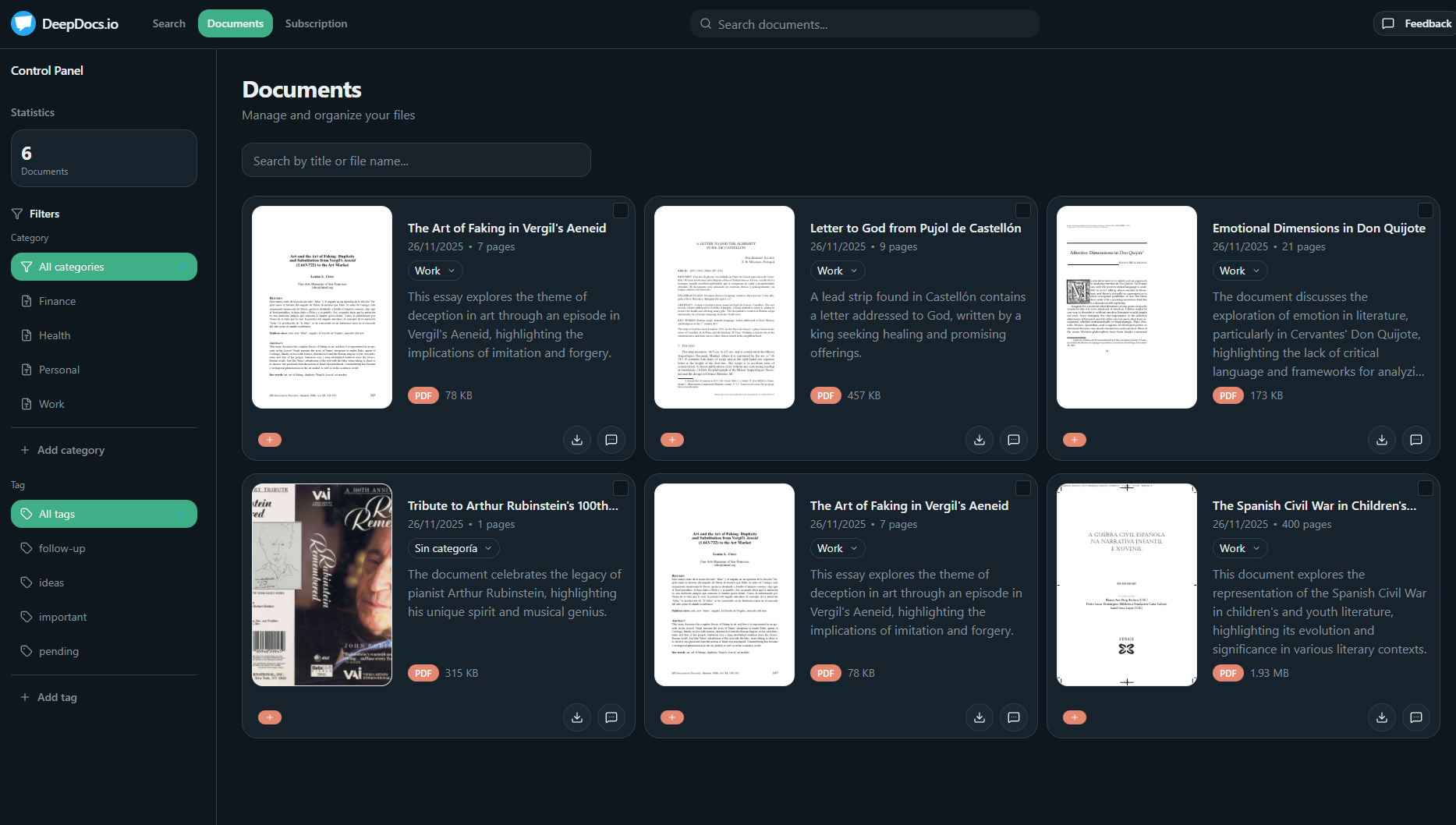 DeepDocs.io screenshot 7