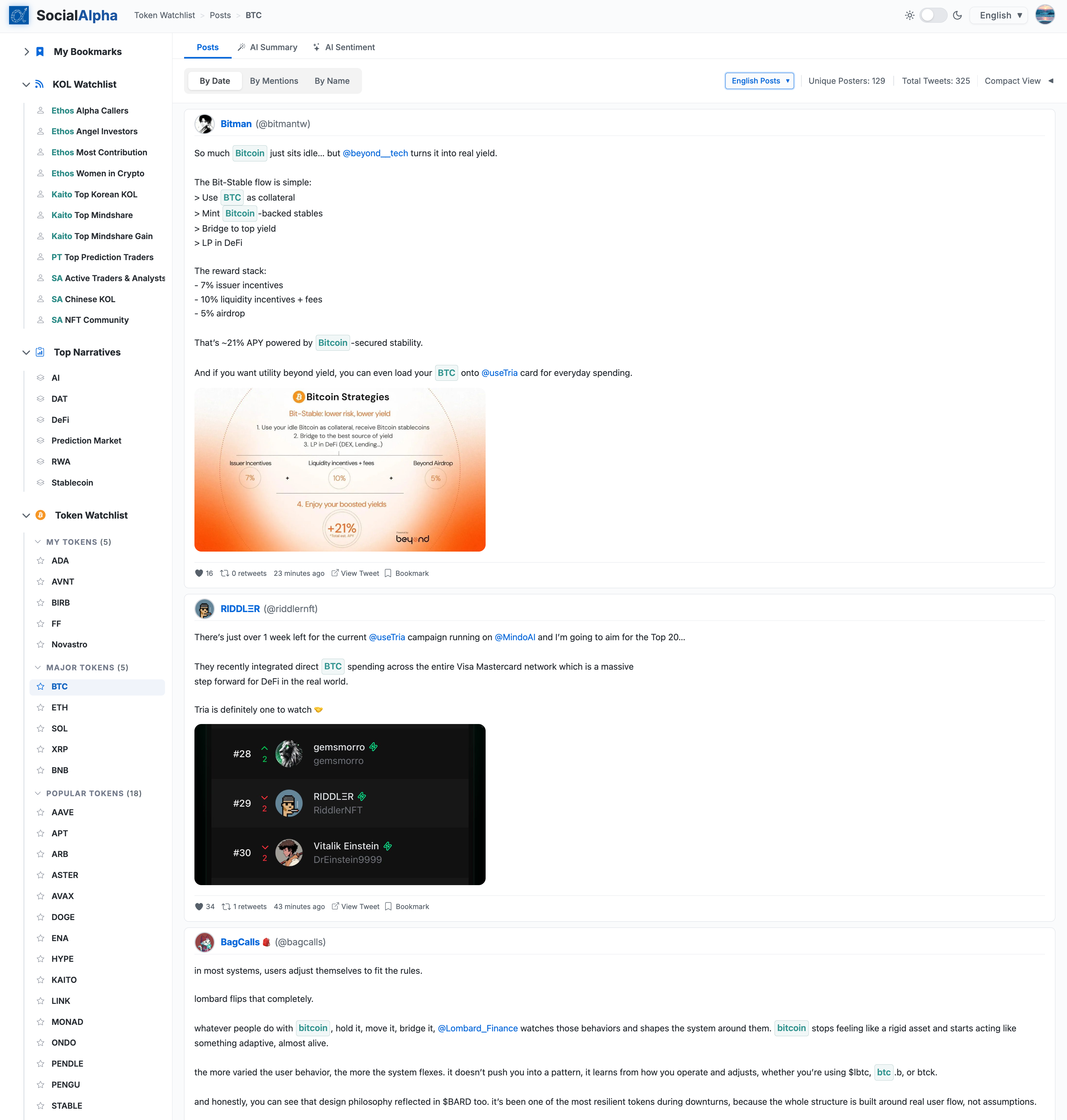 SocialAlpha — Curate Your Reality screenshot 3