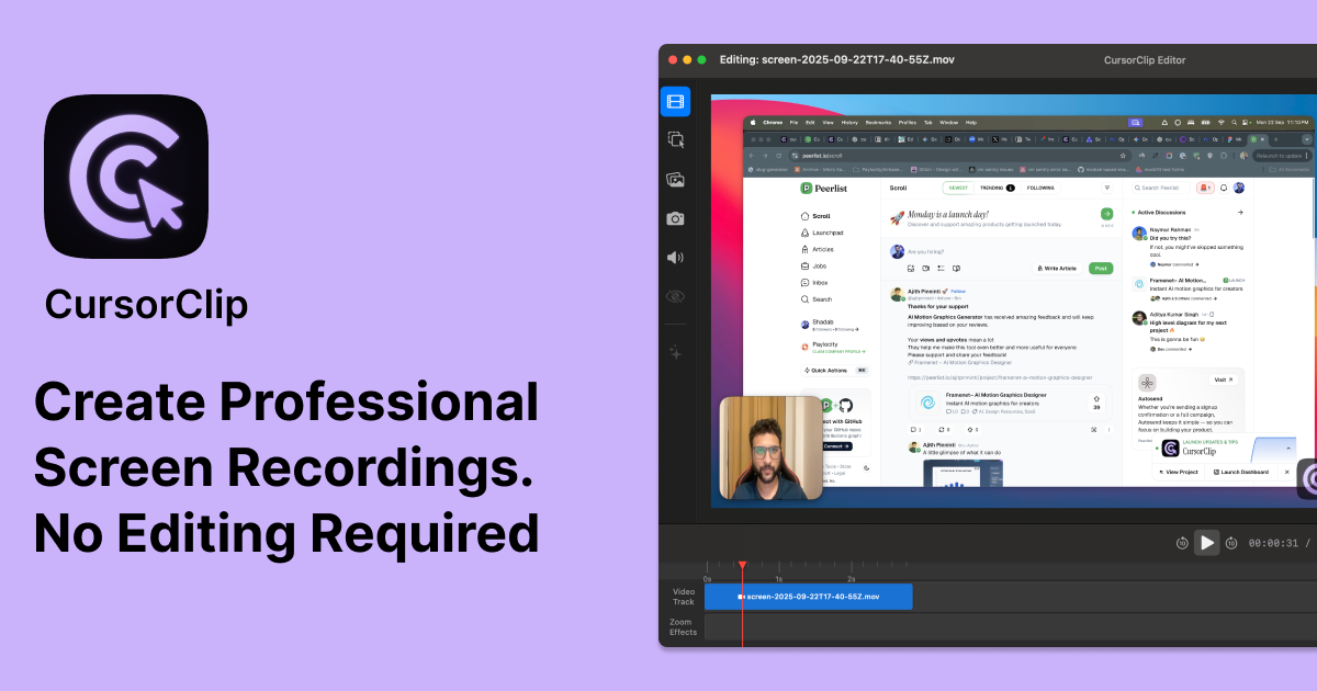CursorClip screenshot 1