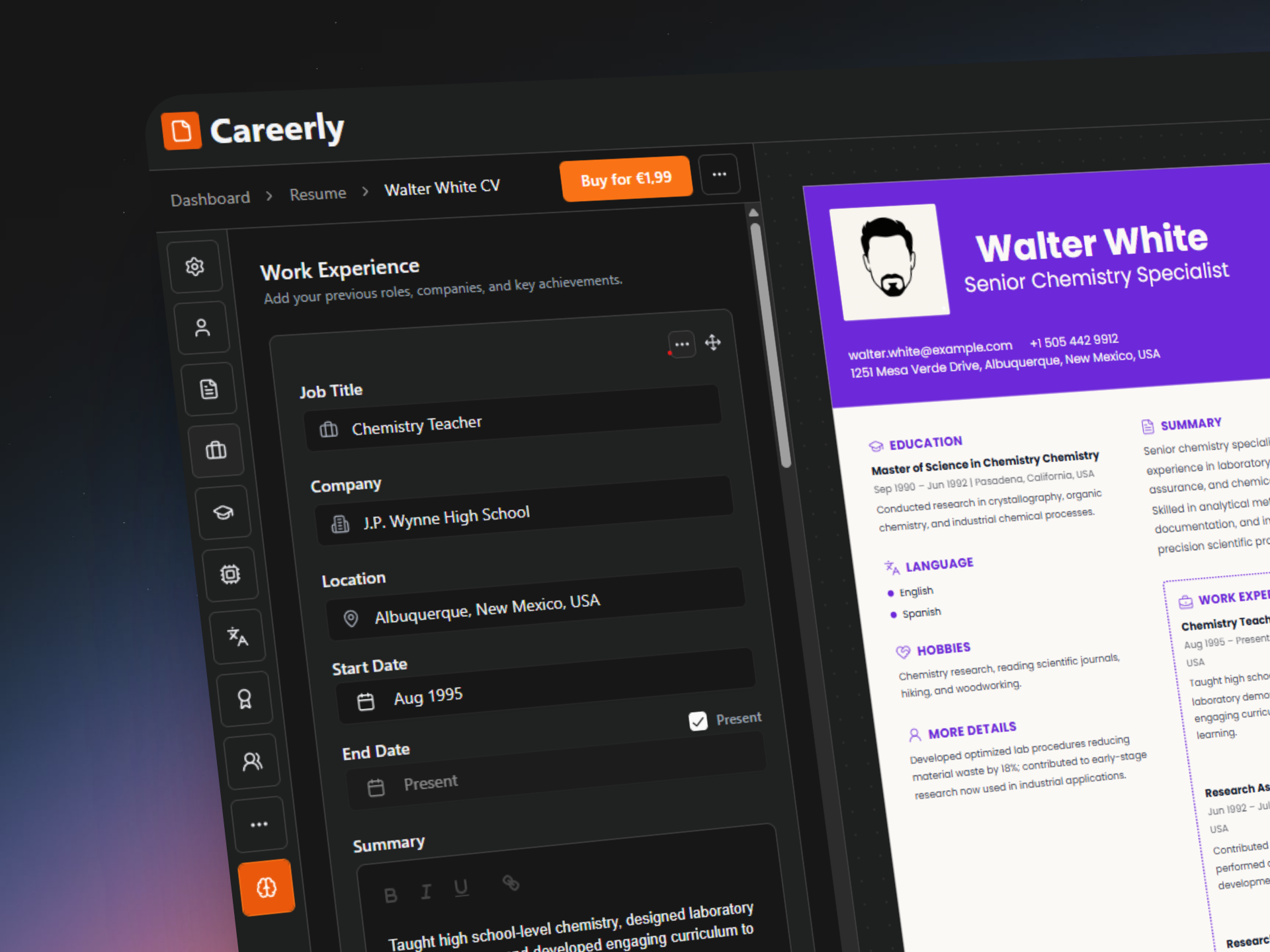 Careerly screenshot 2