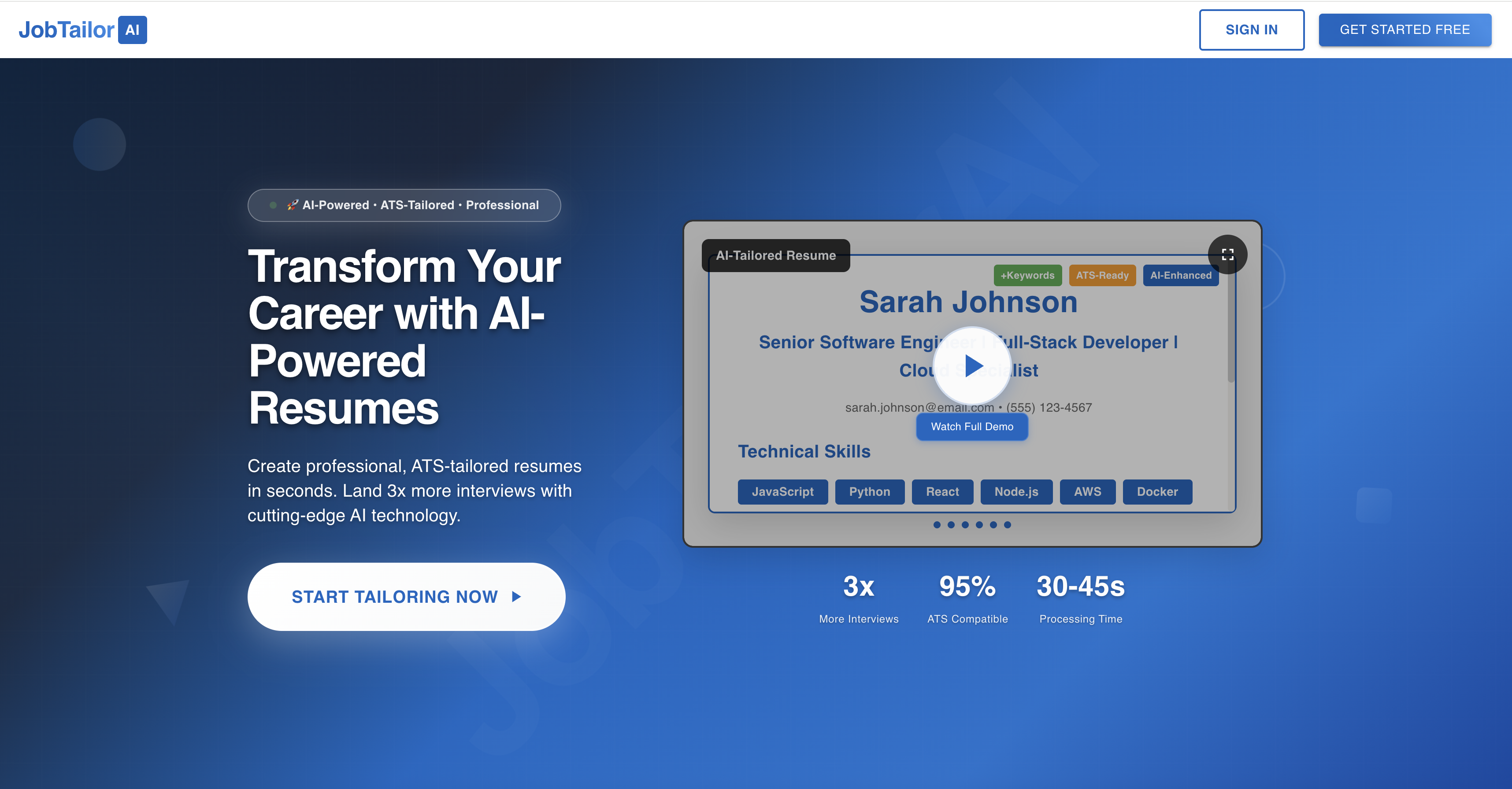 JobTailorAI screenshot 11