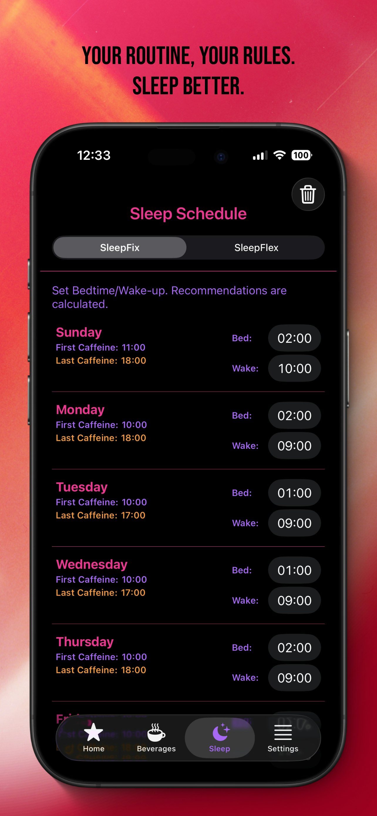 Better Caffeine Habits screenshot 3