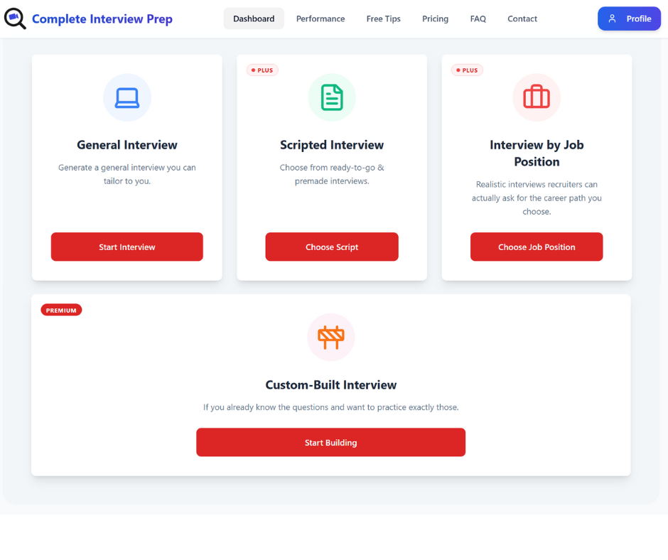Complete Interview Prep screenshot 2