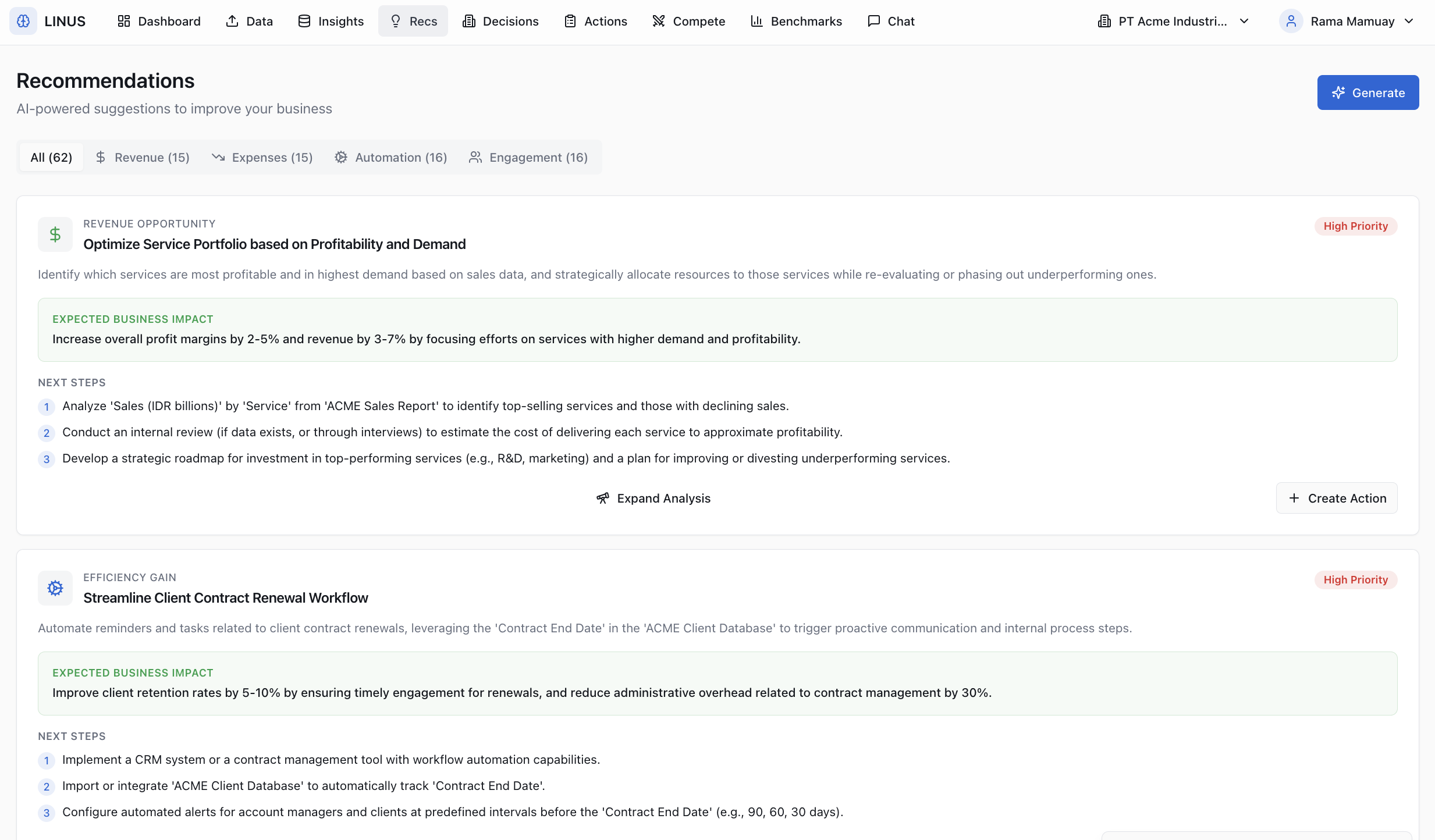 LINUS screenshot 3