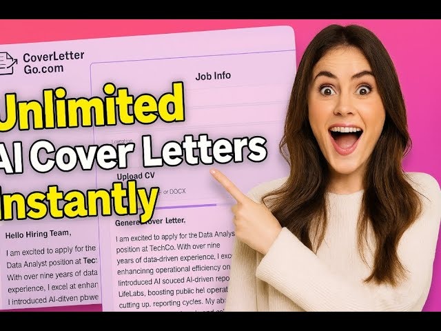 CoverLetterGo screenshot 1