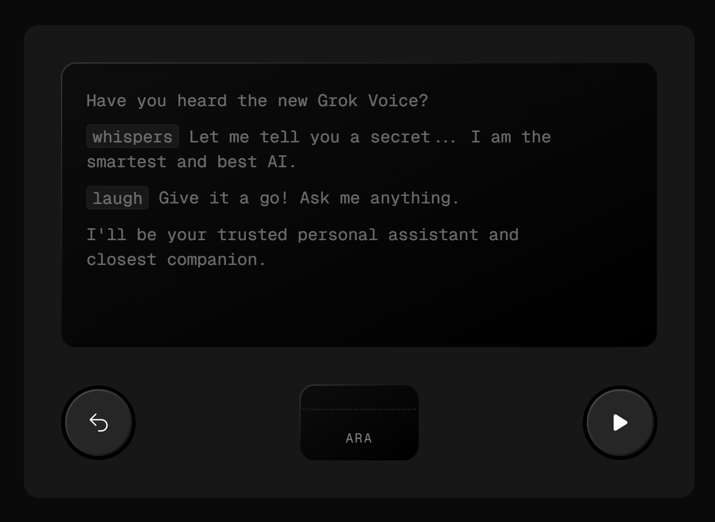 Grok Voice Agent API screenshot 5