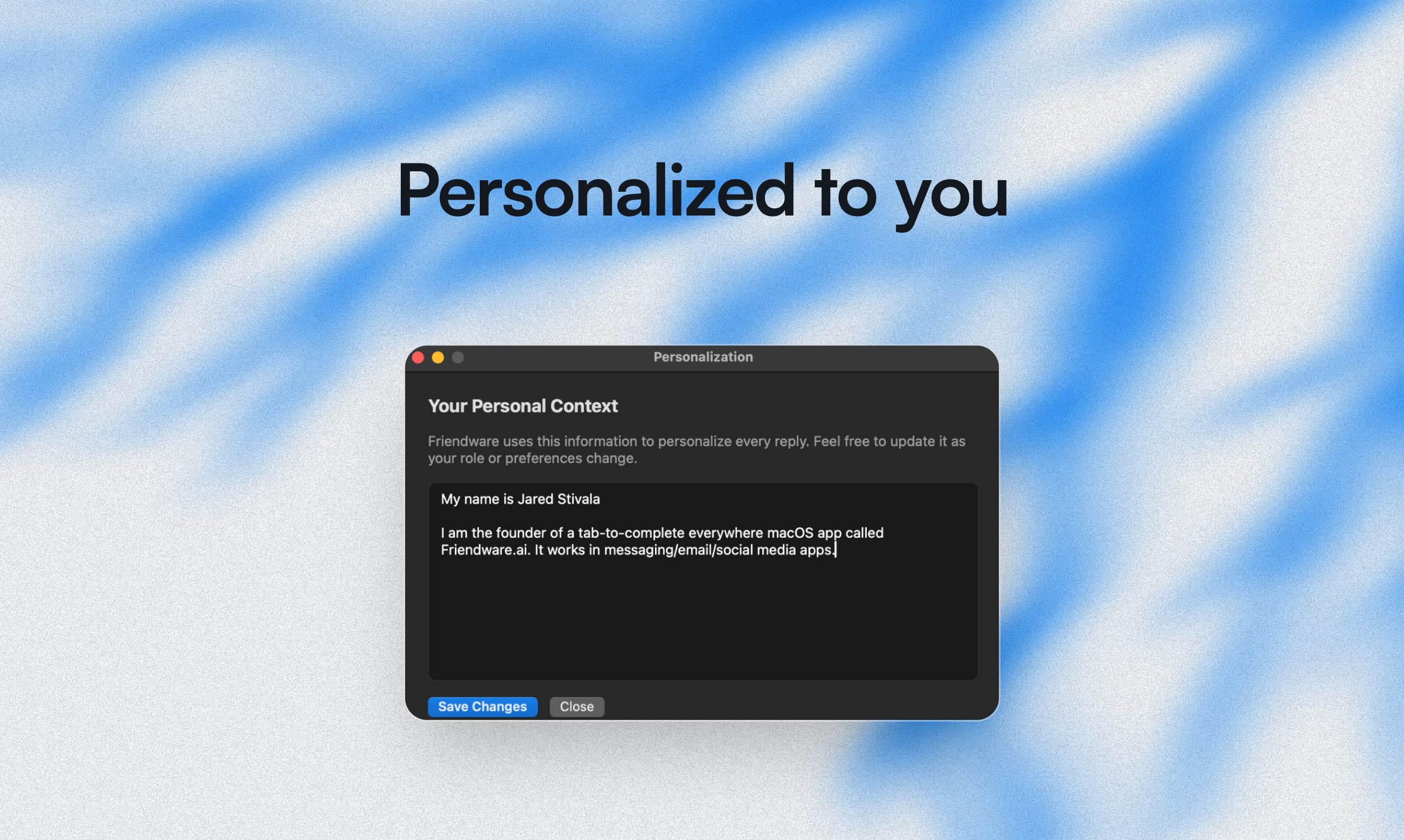 Friendware screenshot 5