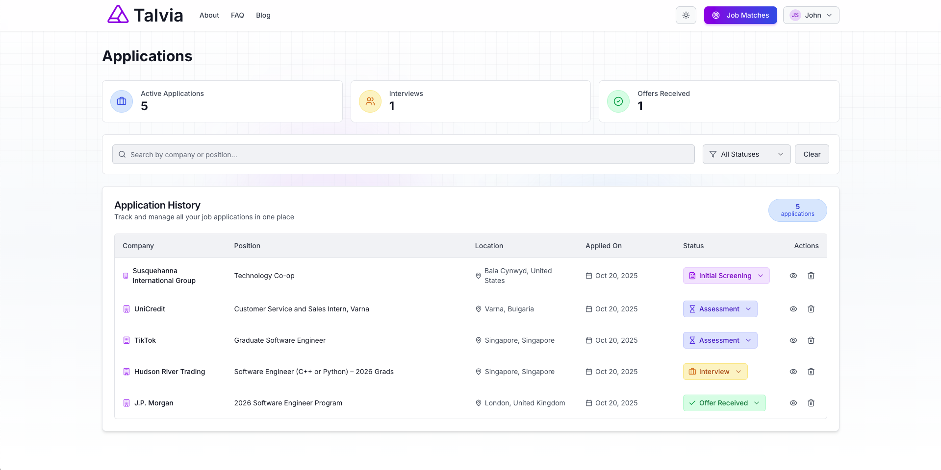 Talvia screenshot 5