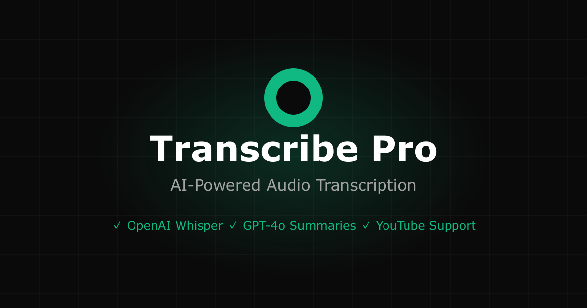 Transcribe Pro screenshot 1