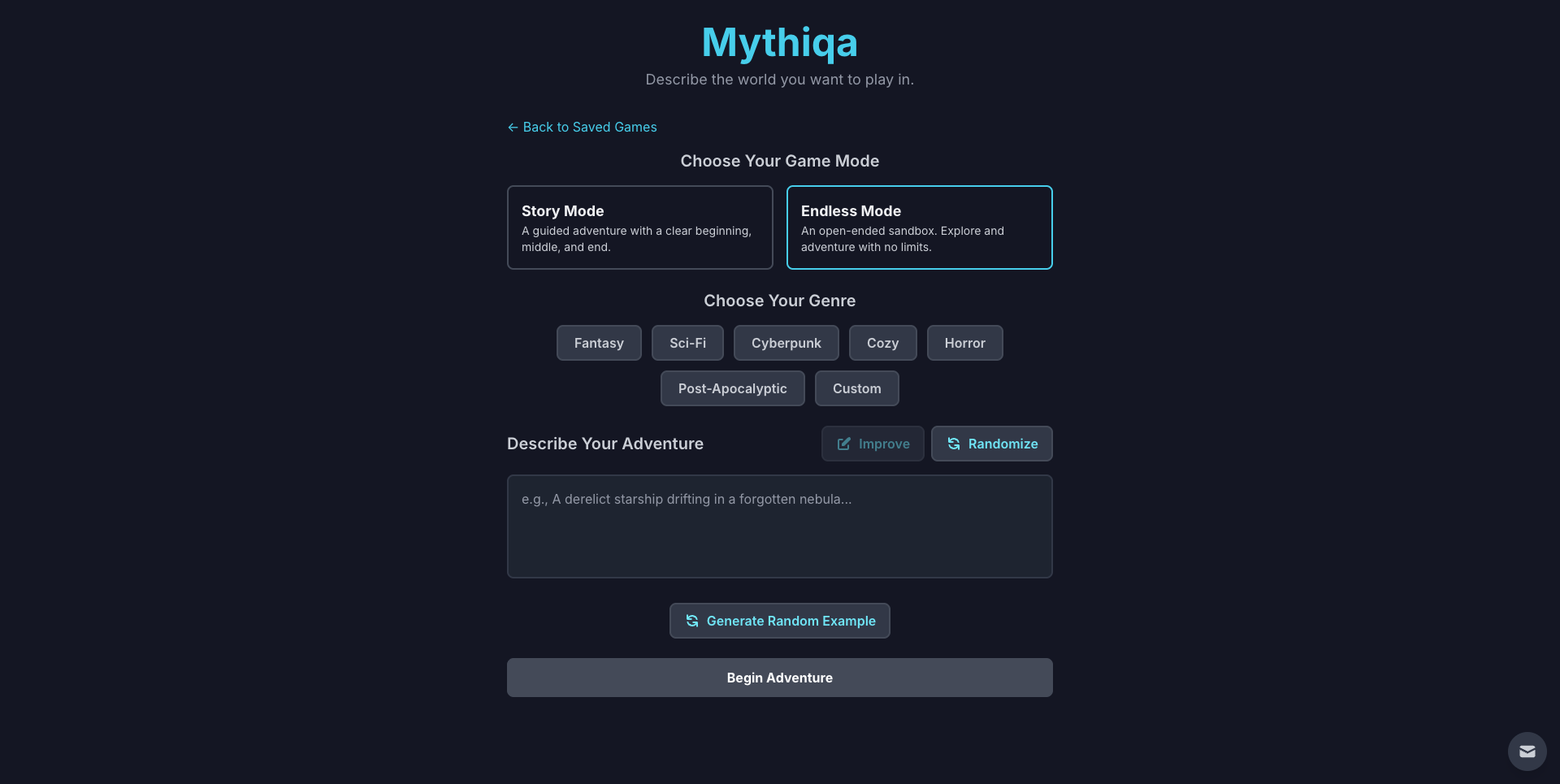 Mythiqa screenshot 1