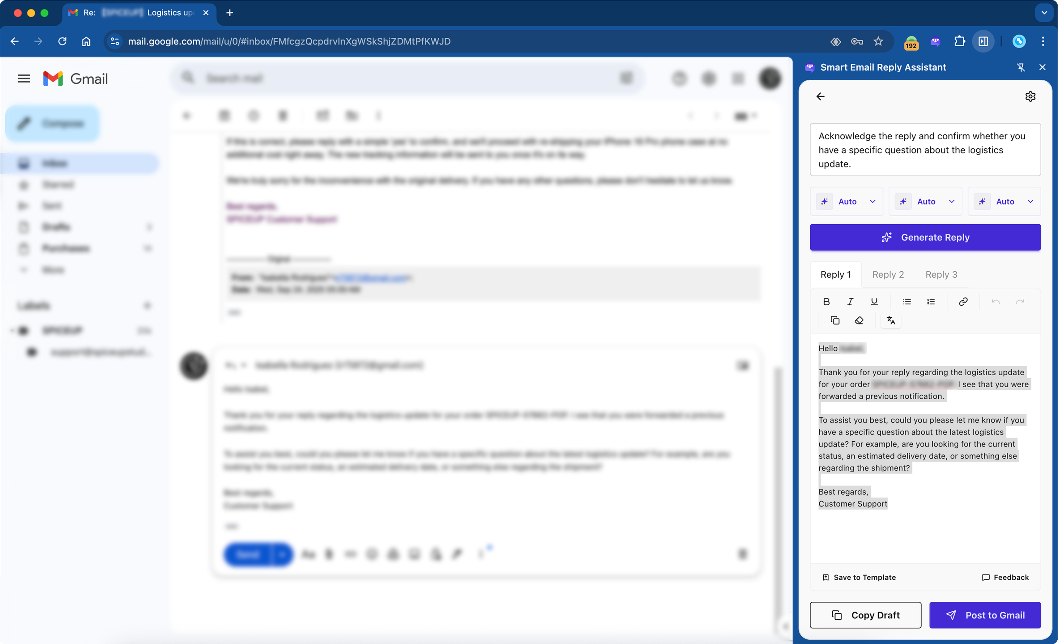 FlatInsight - Supercharge Email Support screenshot 2