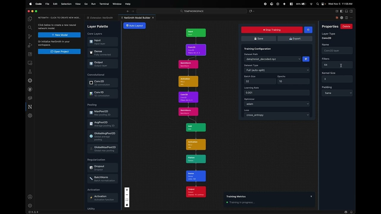 NetSmith screenshot 1