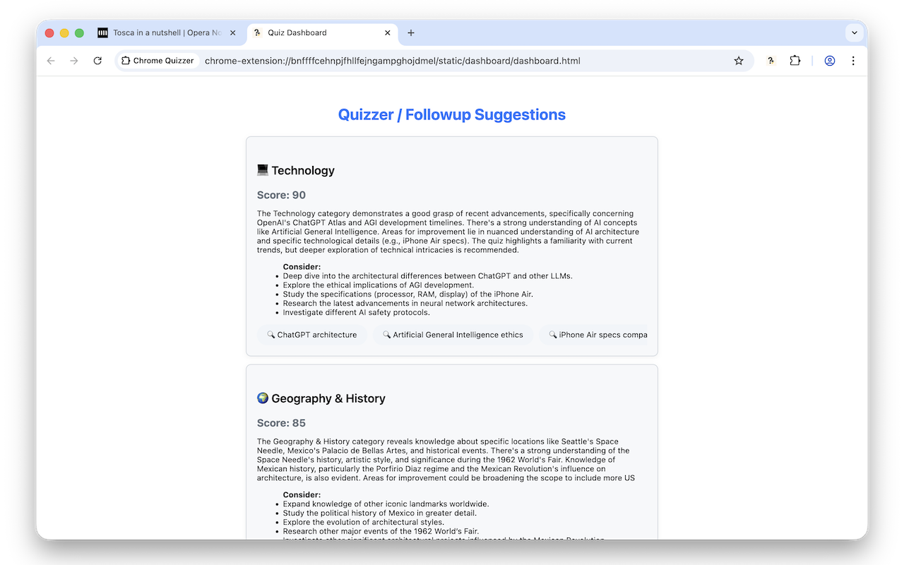 Chrome Quizzer screenshot 3