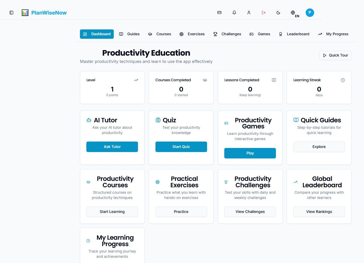 PlanWiseNow screenshot 12
