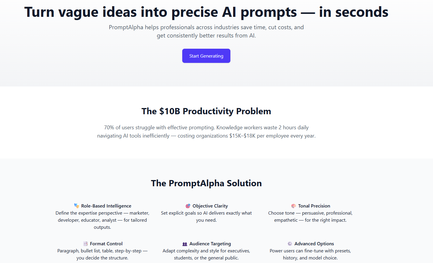 PromptAlpha screenshot 2