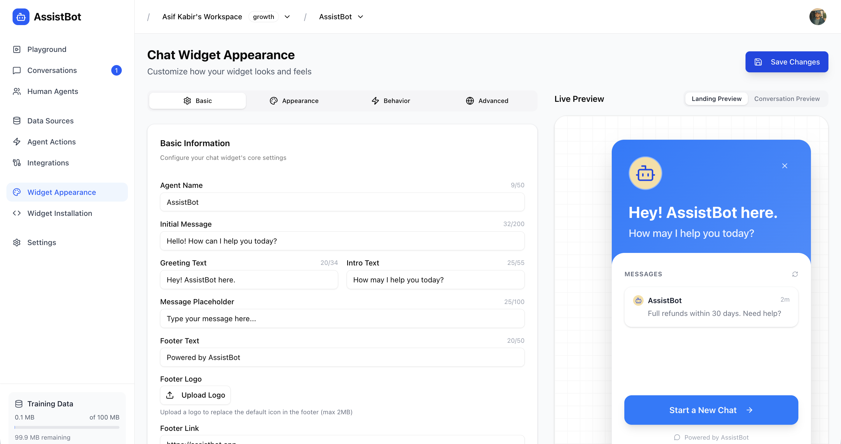 AssistBot screenshot 6