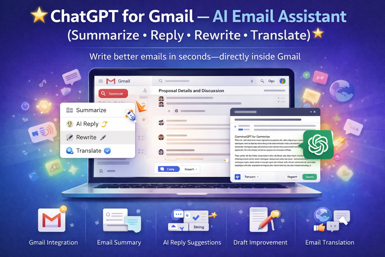 ChatGPT for Gmail — AI Email Assistant screenshot 2