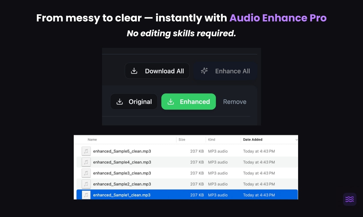 AudioEnhancePro screenshot 3