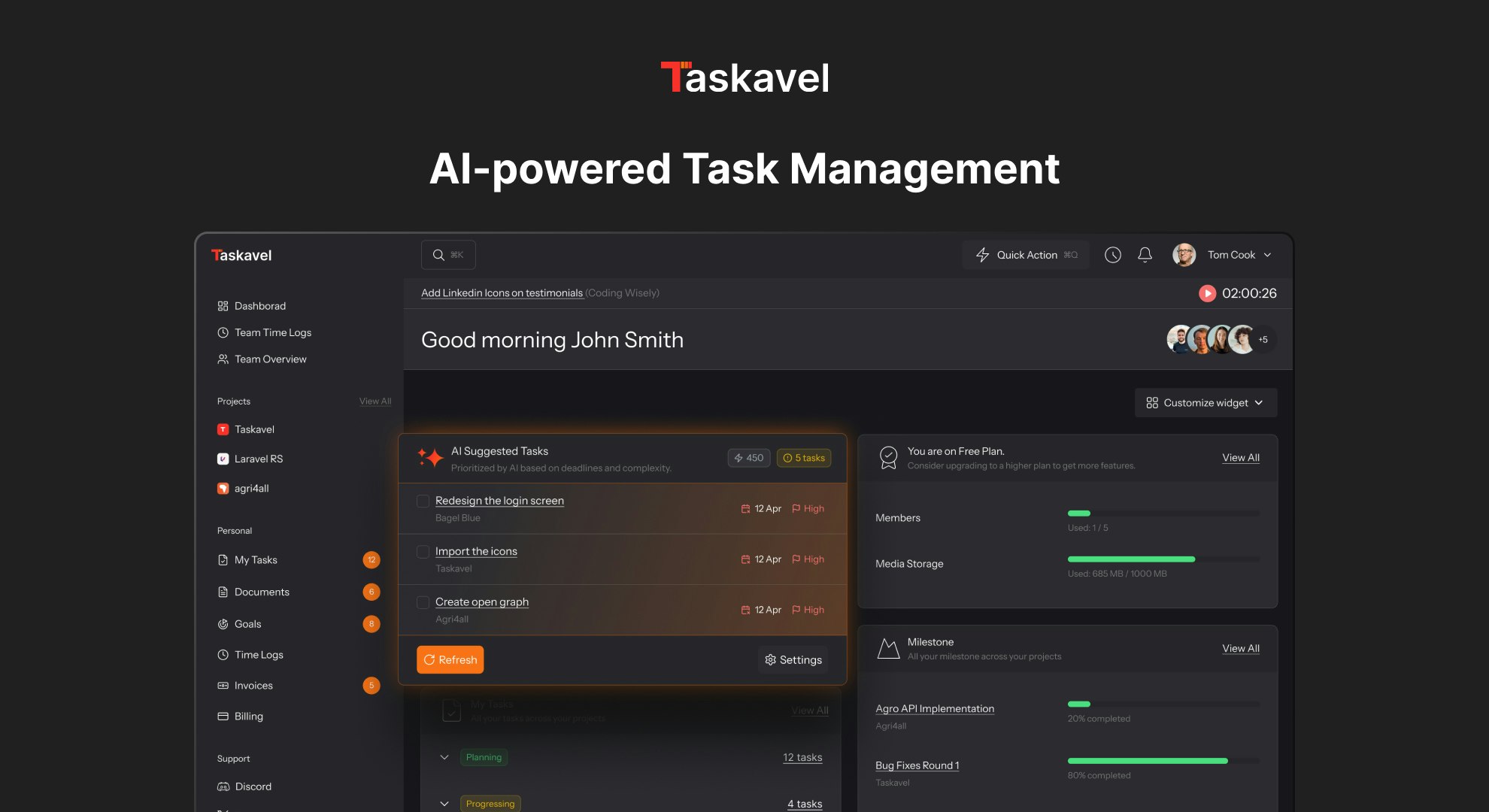 Taskavel - now with the power of Ai! screenshot 7