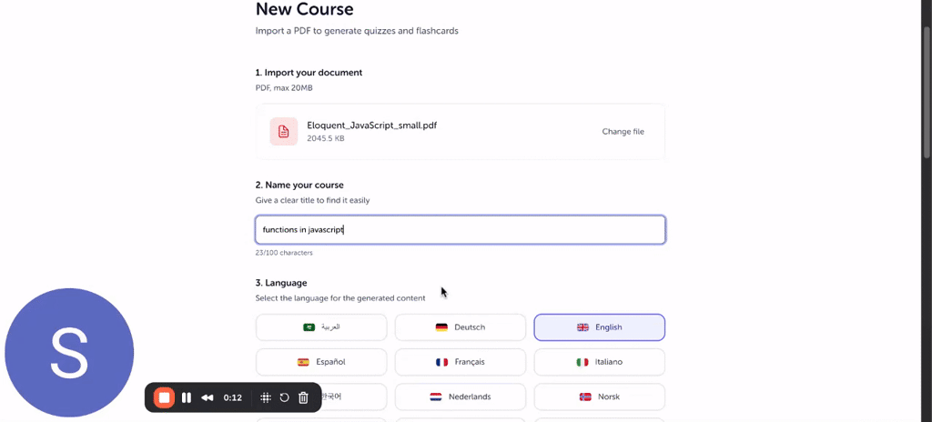 StudyFast screenshot 1
