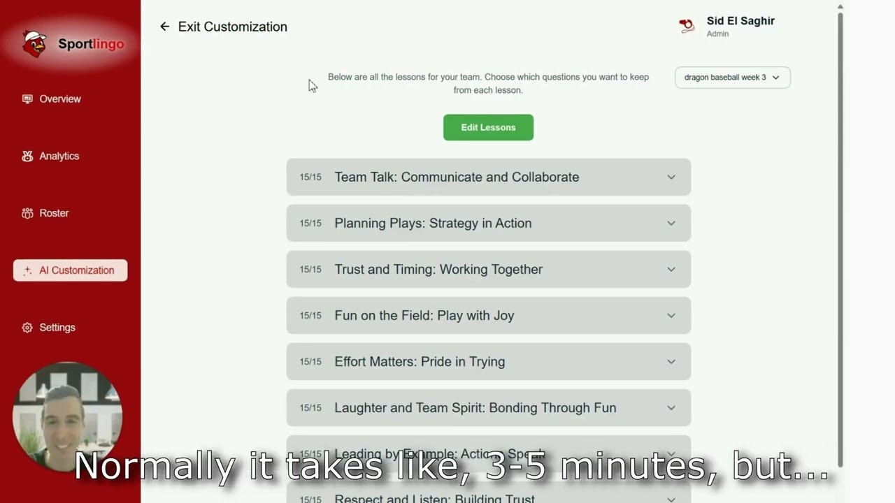 Sportlingo screenshot 9