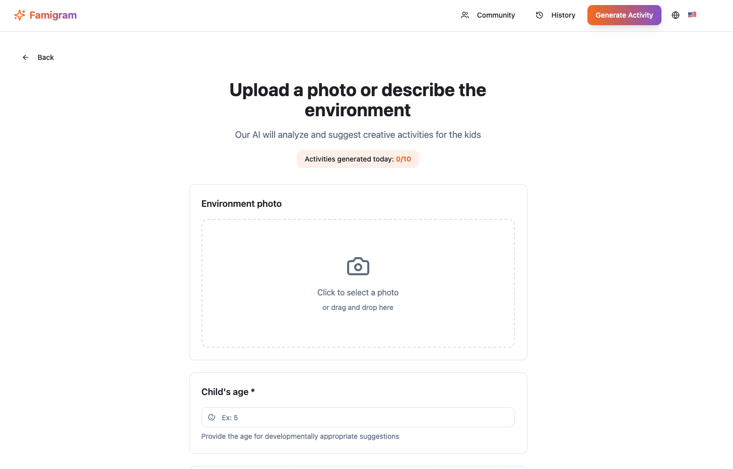 Famigram screenshot 2