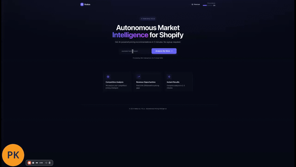Rodus screenshot 1