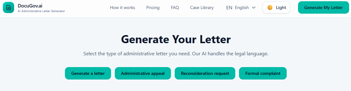 DocuGov.ai screenshot 2