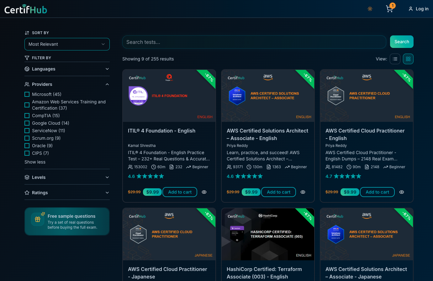 CertifHub screenshot 3