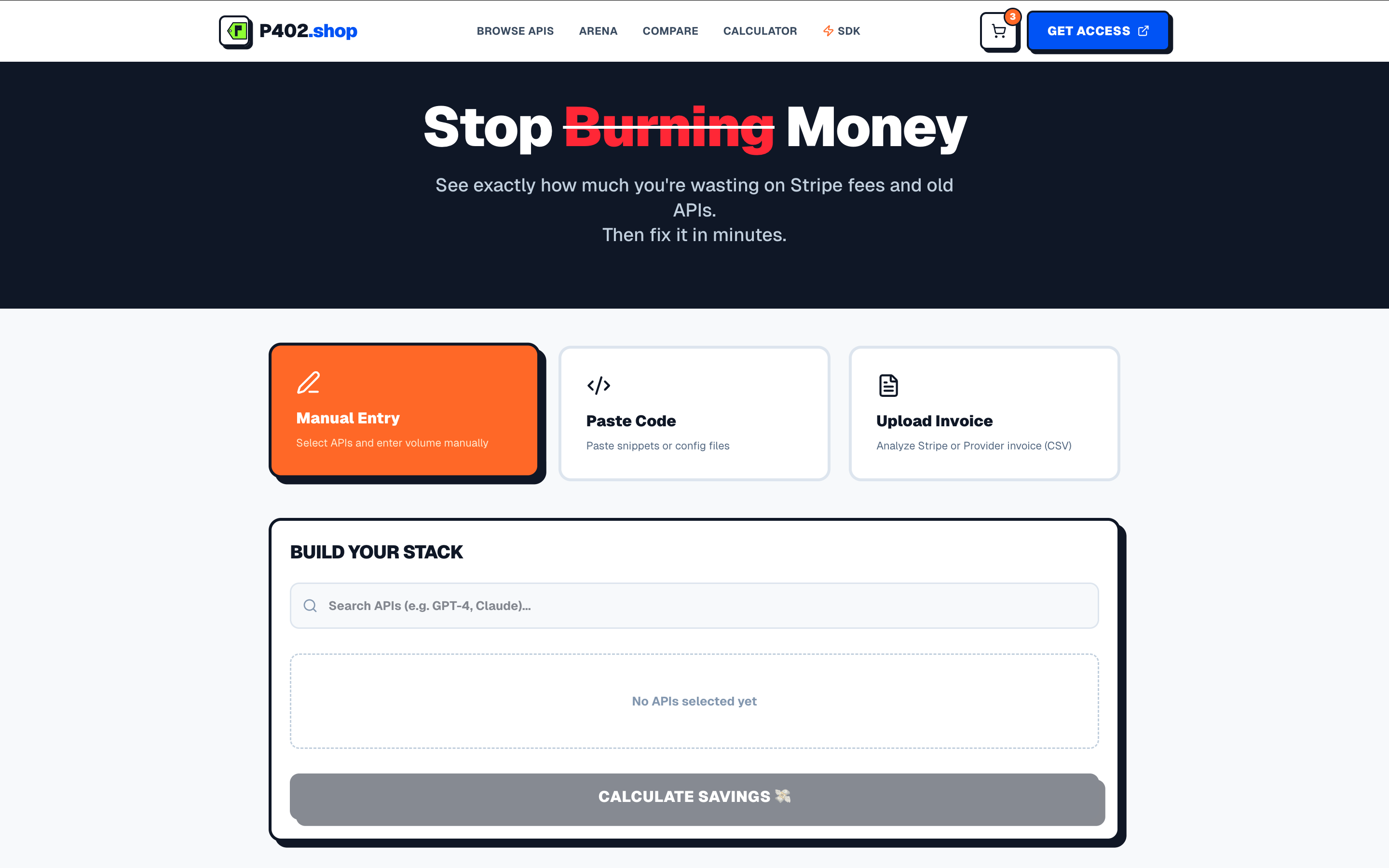 P402.io screenshot 2