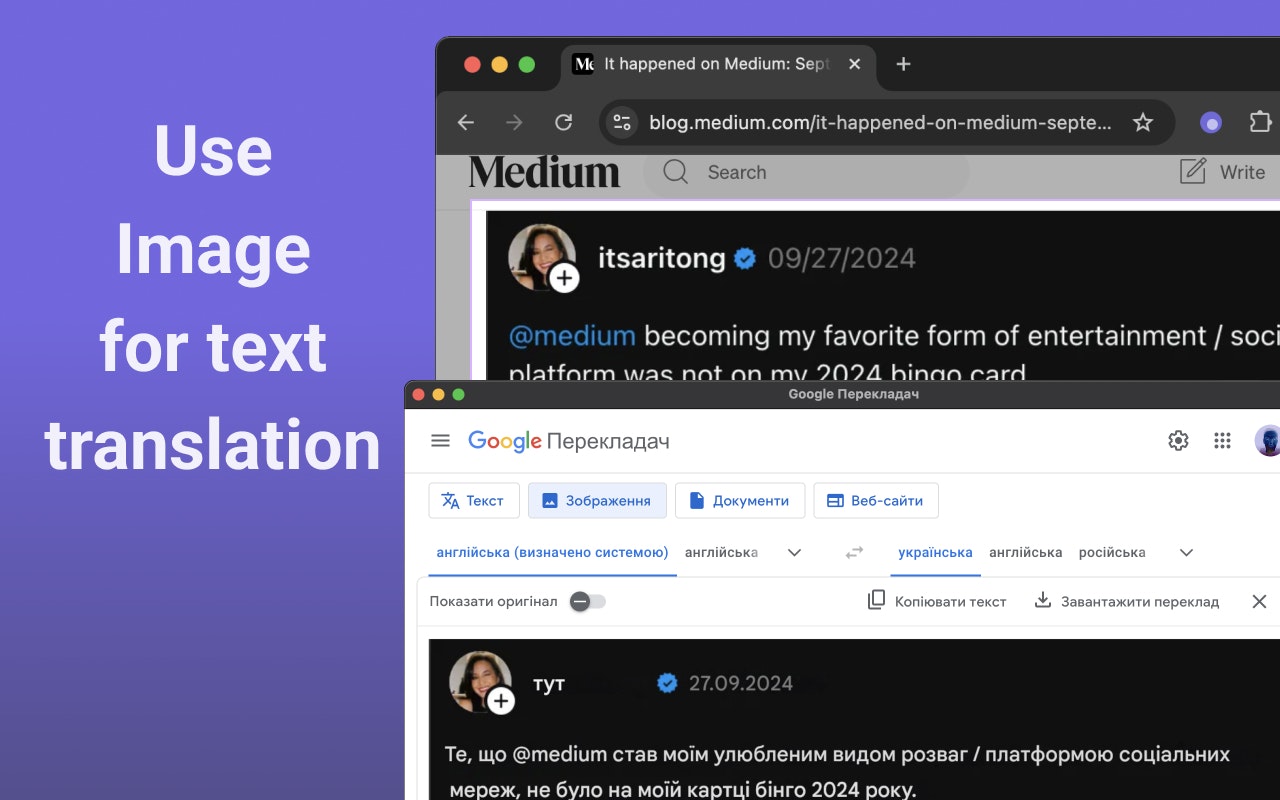 Text & Image Translator in Popup View screenshot 4