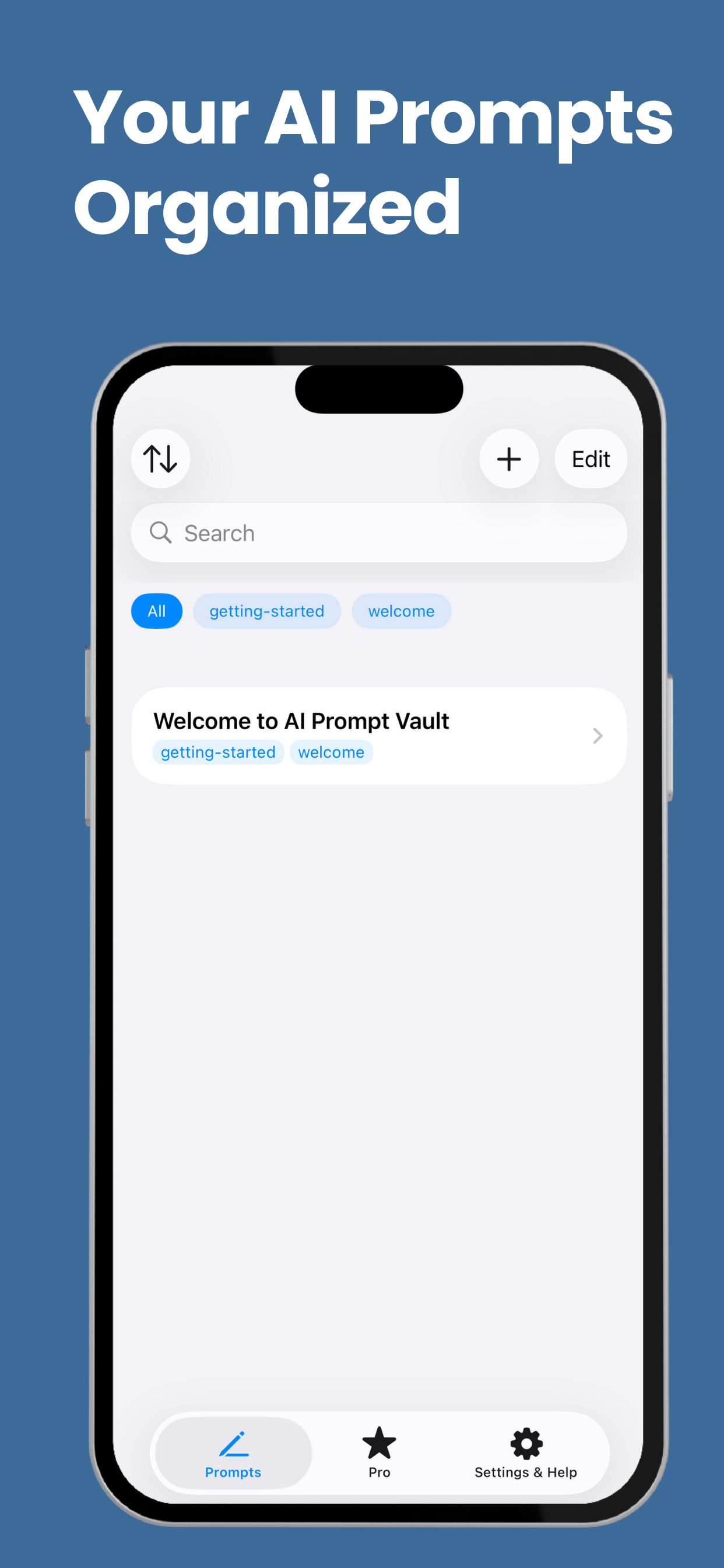 AI Prompt Vault screenshot 1