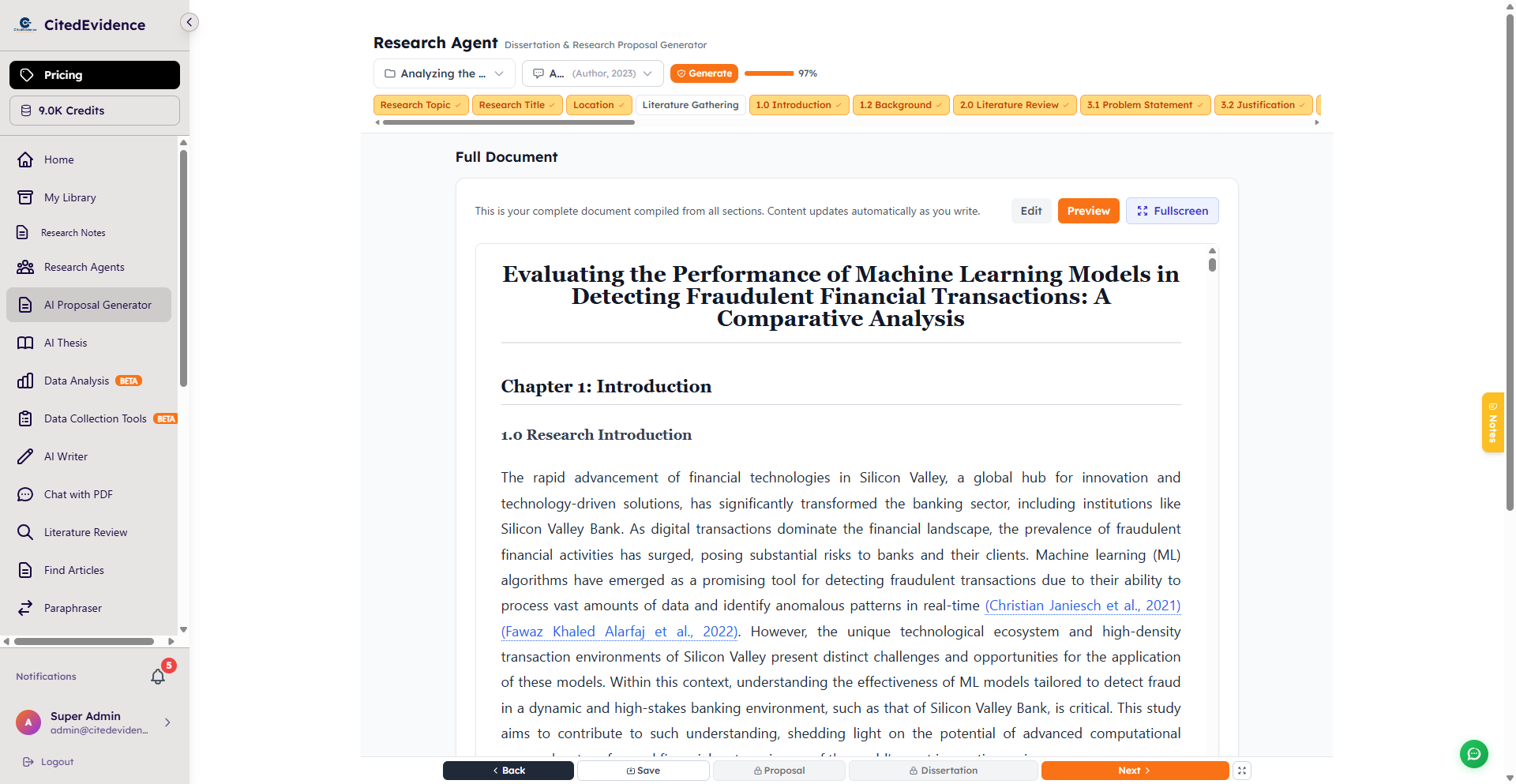 Cited Evidence screenshot 3