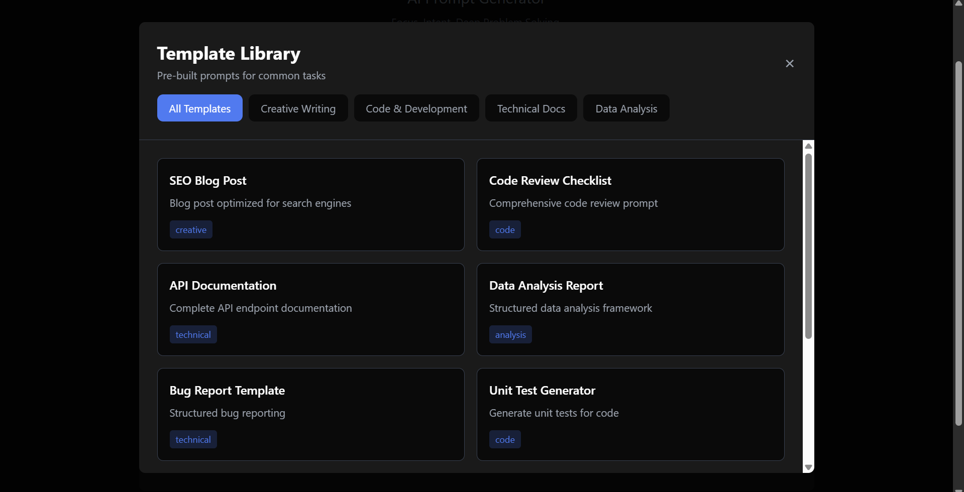 ai-prompt-generator screenshot 1