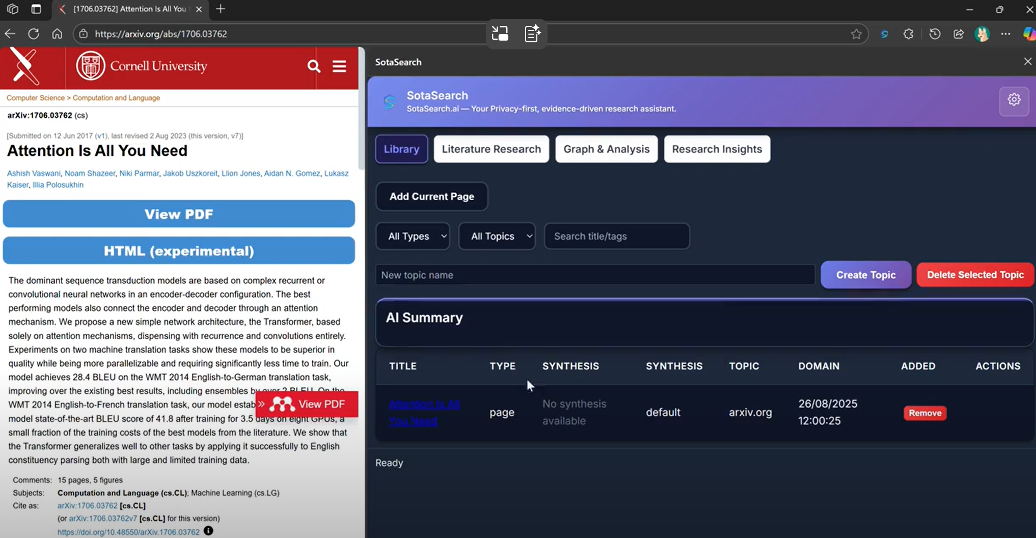 SotaSearch.ai screenshot 7